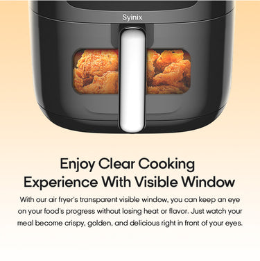 Syinix 8L Digital Hot Air Circulation Air fryer-SAIF75E