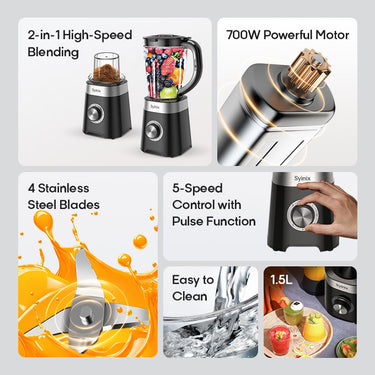 BLENDER-2-in-1 High-Speed Blending 700W-SBL70E1